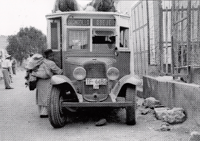 Sur de Tenerife. Transporte Público en Carretera General del Sur I. Fondo Fotográfico Cauce Sur